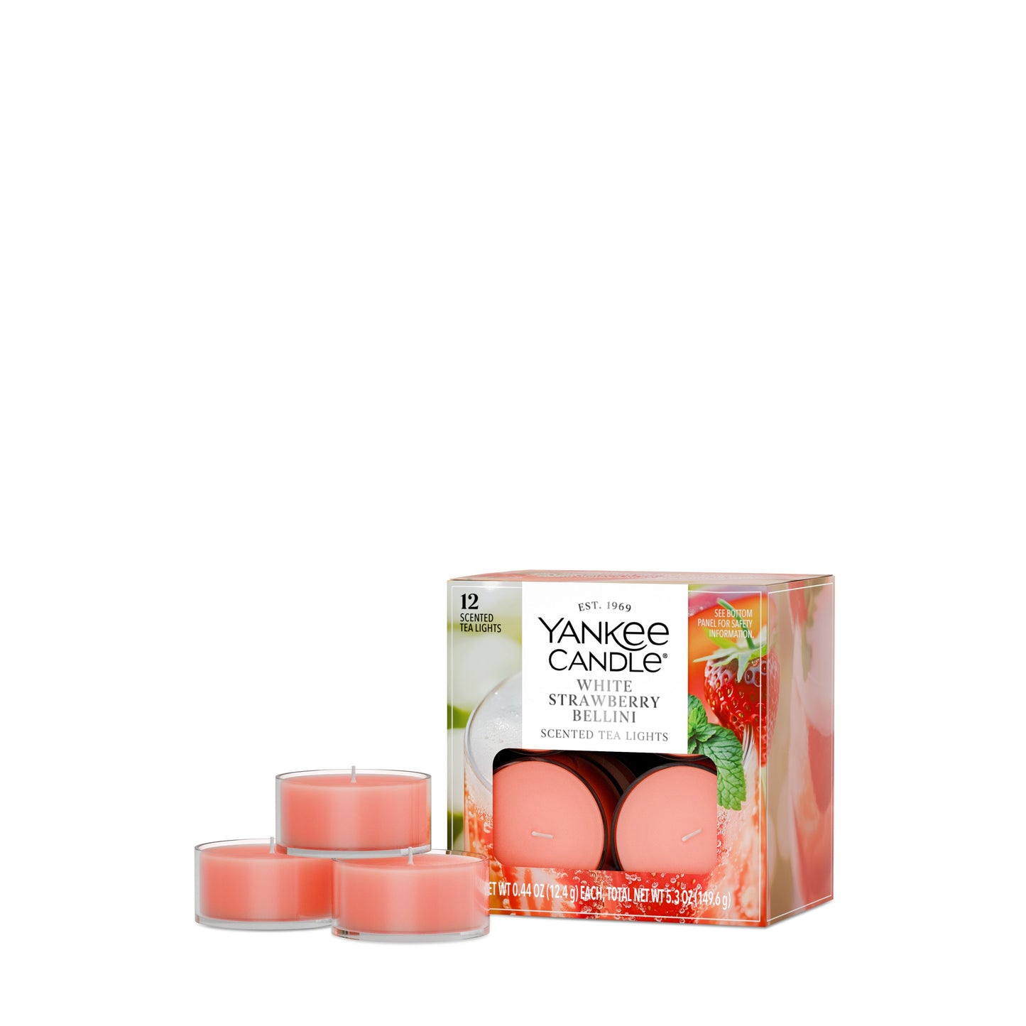 White Strawberry Bellini Drop 4-0731